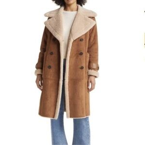 Avec Les Filles Brown Teddy Jacket